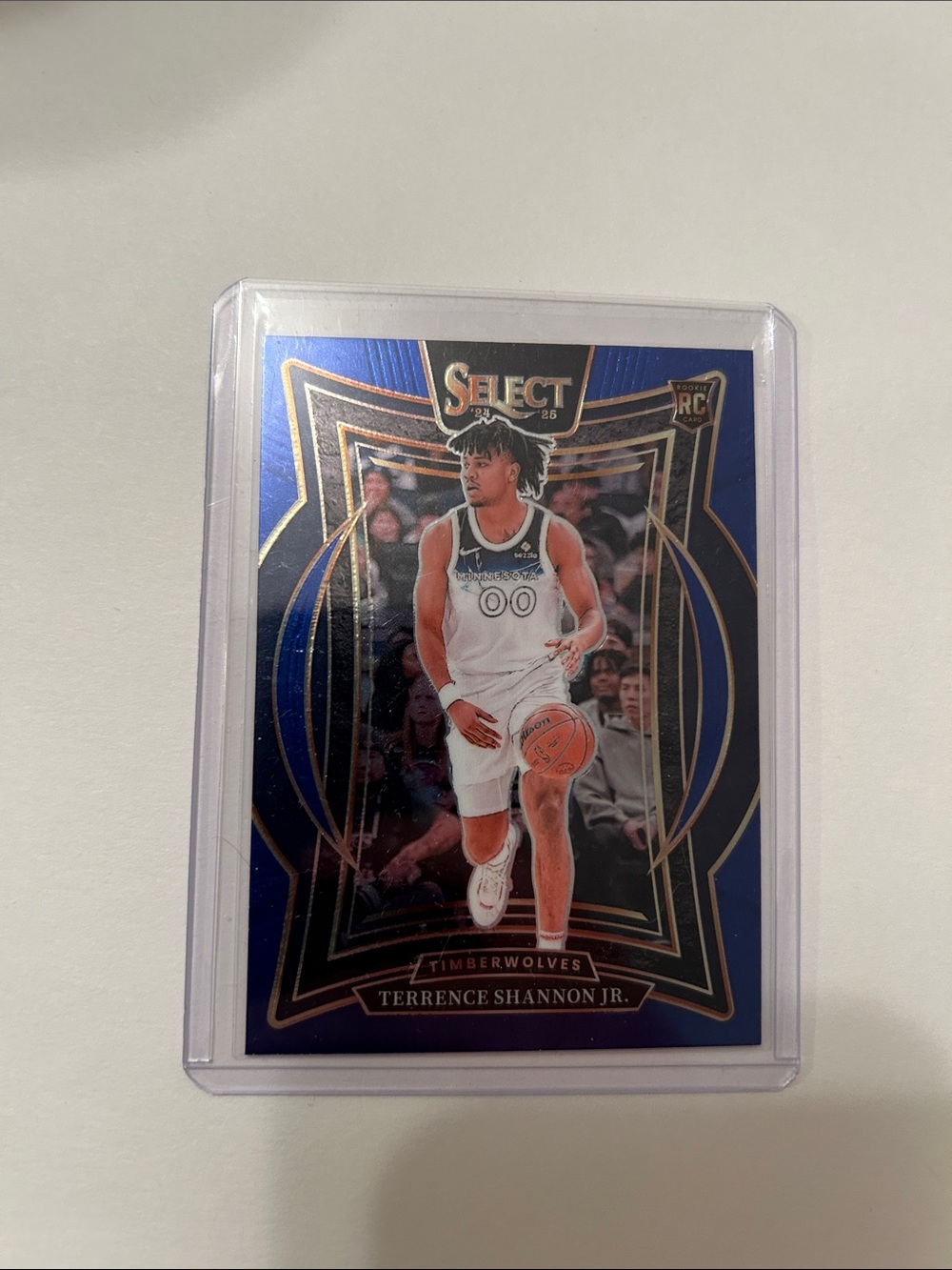 2024-25 Panini Select Concourse Blue rookie Terrence Shannon Jr Timberwolves 78